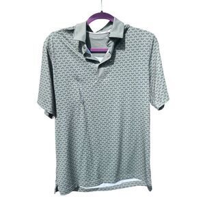 Walter Hagen men’s Small divot olive green golf performance polo shirt birdie